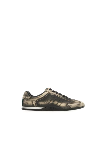 Sneakersy Gucci skórzane szare