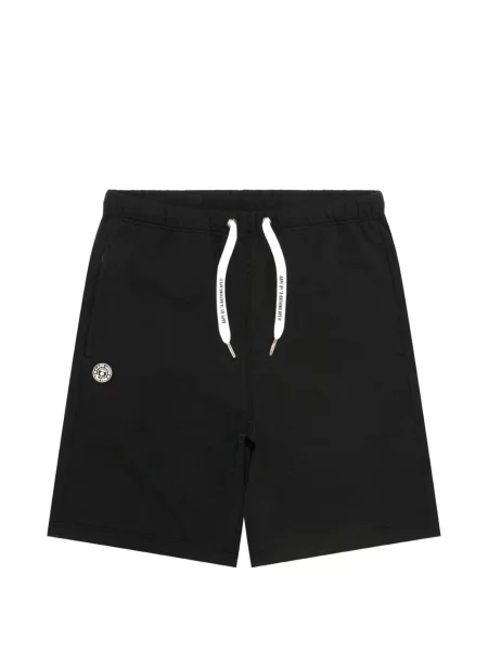 Pantaloni scurți Aape By A Bathing Ape cu autograf negru