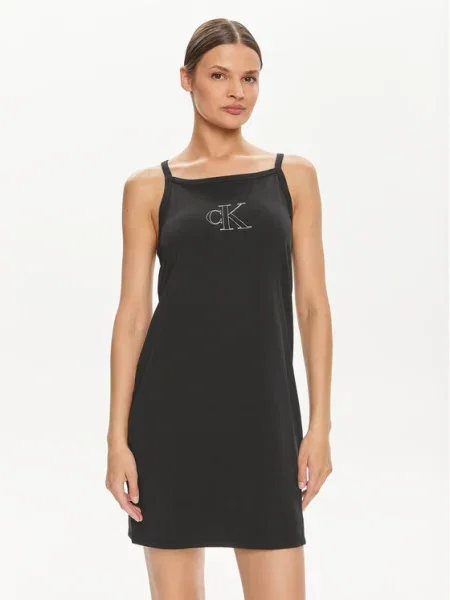 Calvin Klein Jeans Лятна рокля черен