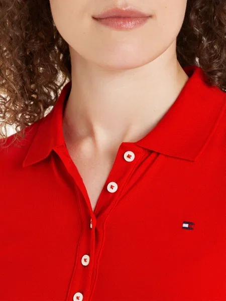 Tričko Tommy Hilfiger červená