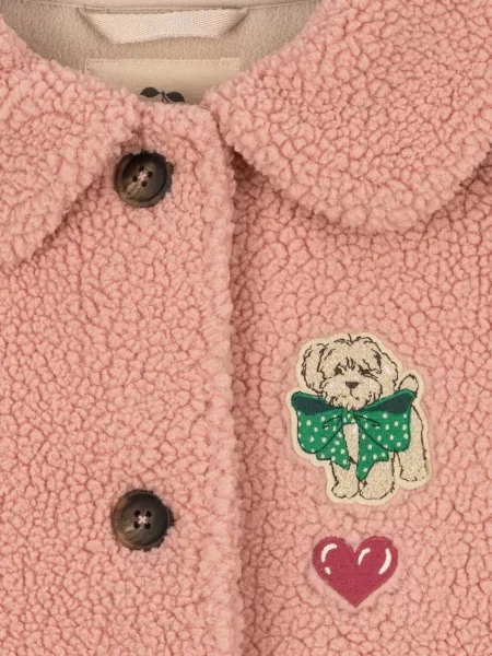Konges Sløjd пальто дитяче флісове JODY COAT GRS
