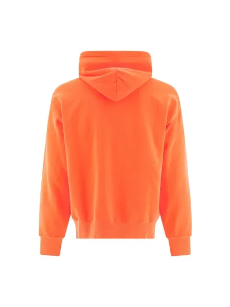 Bluza z kapturem Carhartt Wip pomarańczowa