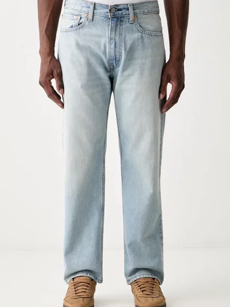 Levi's blugi straight pentru bărbați RELAXED STRAIGHT albastru