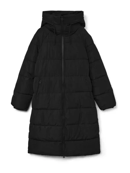 VERO MODA Žieminis paltas VMELANOR LAURA' juoda