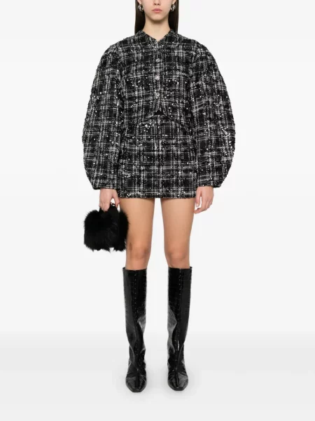 Fusta mini Rotate Birger Christensen negru