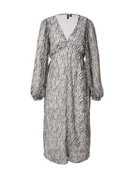 VERO MODA Φόρεμα VMSmilla μαύρο λευκό
