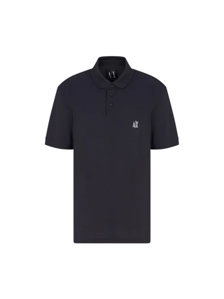 Armani Exchange Koszulki Mężczyzna S Polo z krótkim rękawem niebieski