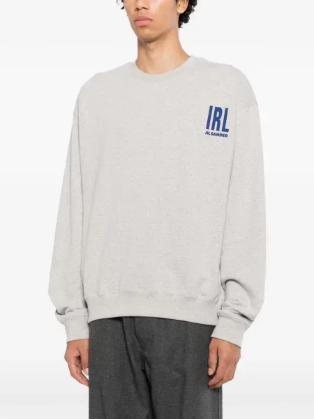 Hanorac Jil Sander cu imagine gri