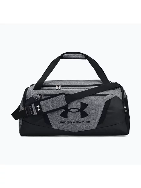 Torba Under Armour Undeniable Duffle M 58 l pitch gray medium heather/black/black czarna