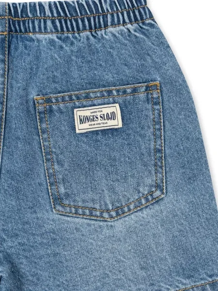 Konges Sløjd шорти дитячі джинсові MAGOT DENIM SHORTS GOTS