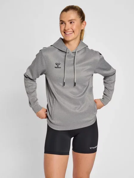 Bluza do piłki ręcznej Hummel Core XK z kapturem szara