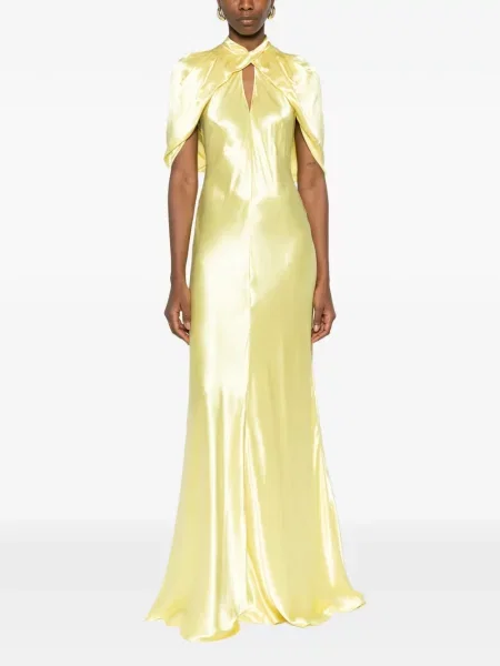 Rochie Alberta Ferretti galben