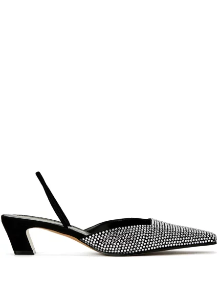 Pantofi cu toc Khaite negru