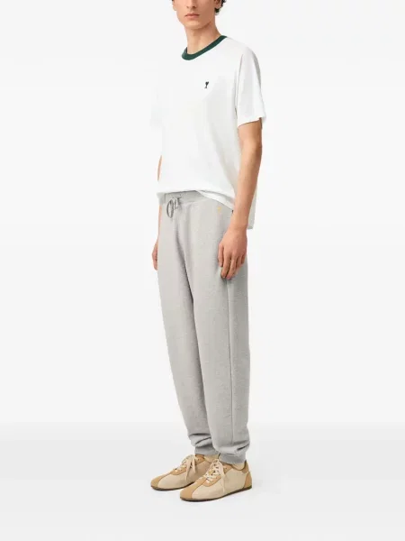 Pantaloni Ami Paris alergare gri