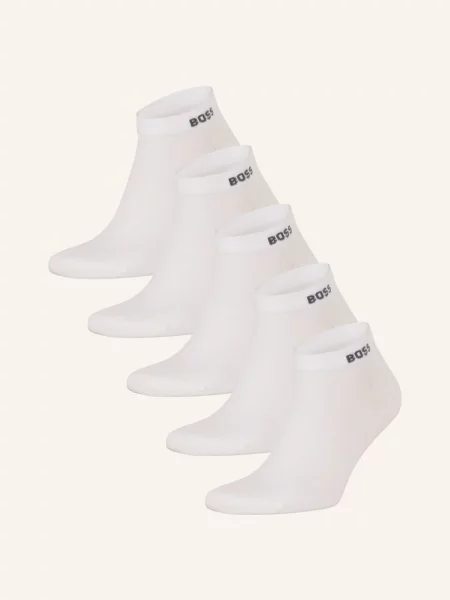 Boss Ponožky 5 Párů V Balení white bílé