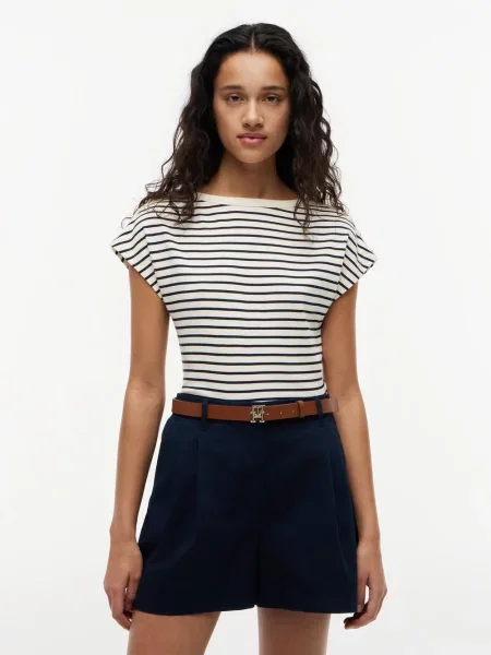 Tommy Hilfiger Koszulka Kobiety biały|wielokolorowy S biała