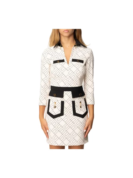 Rochie Elisabetta Franchi alb