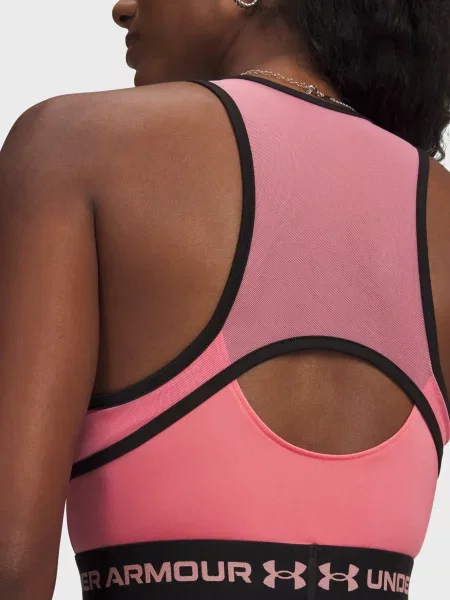 Топ Under Armour с сеткой розовый