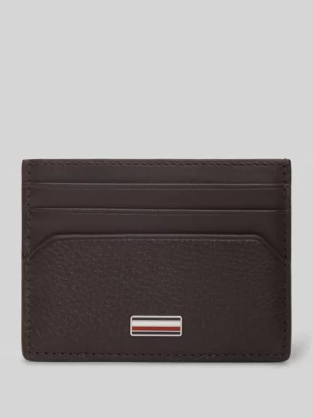 Etui na karty z naturalnej skóry Tommy Hilfiger
