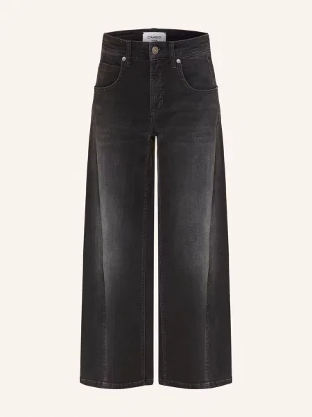 Cambio Džíny S Rovným Střihem Orla urban black wash černé