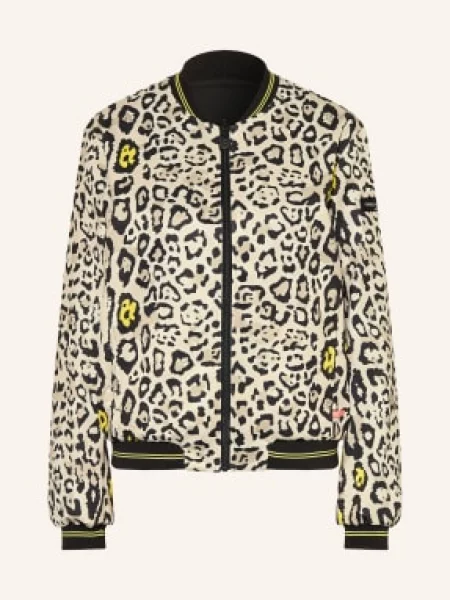 Frieda & Freddies Satyna Bluza Suzy Dwustronna schwarz czarna