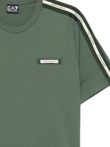 Tricou Ea7 Emporio Armani scurt verde