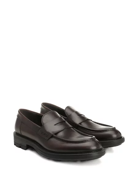 Pantofi loafer Corvari din piele maro