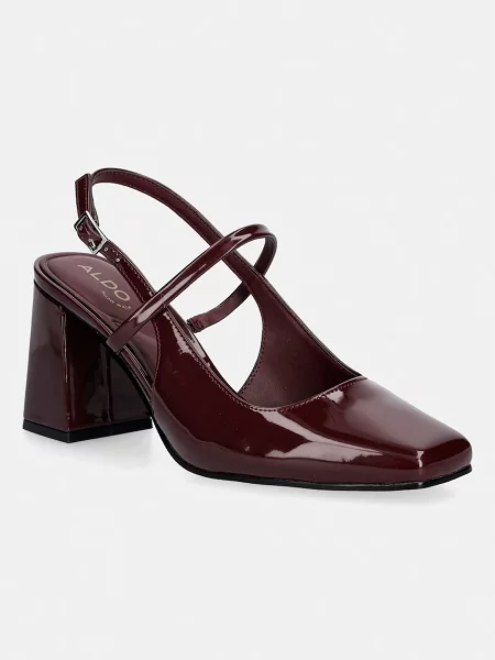 Pantofi cu toc Aldo bordo