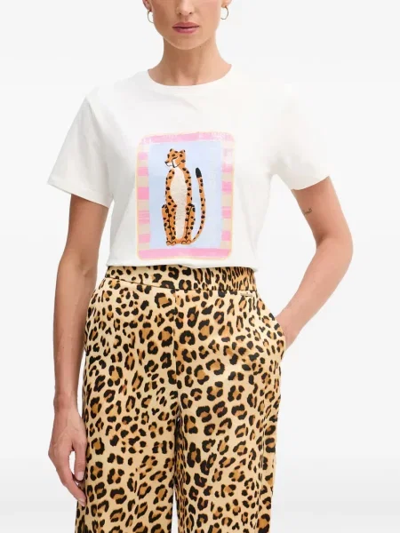 Tricou Lola_casademunt cu paiete alb