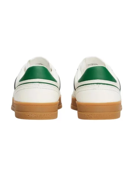 Tenisice Tommy Jeans The Greenwich Leather Écru bijela