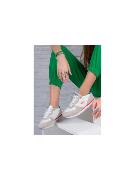 Pantofi Lee Cooper alb