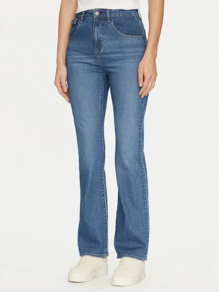 BOSS Blugi Lyris Straight Fit albastru