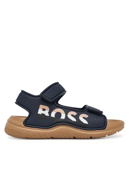Sandale BOSS S Tamnoplava