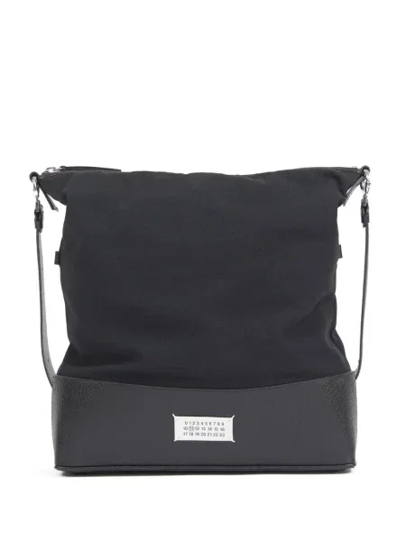 Geantă messenger Maison Margiela negru