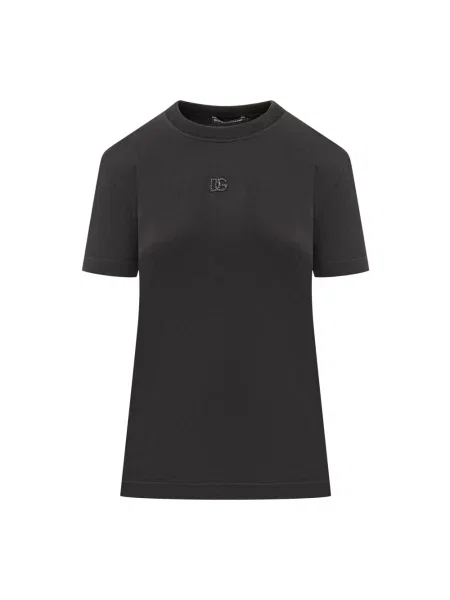 Koszulka Dolce And Gabbana z logo czarna