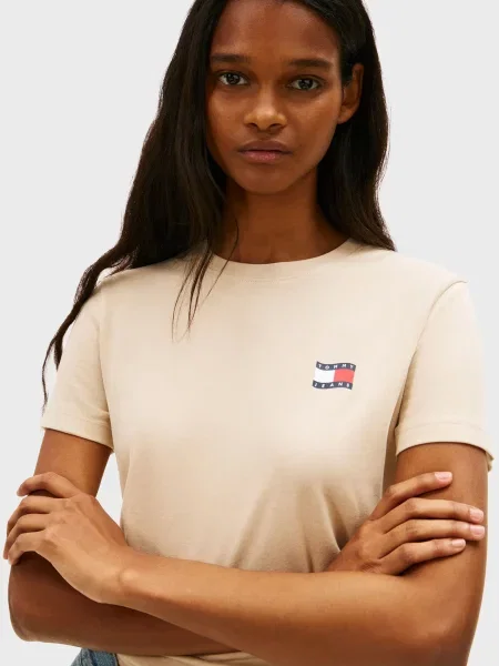 Футболка Tommy Jeans бежева