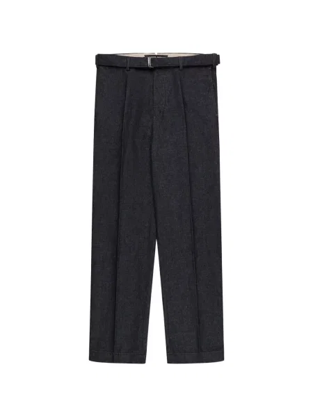 Дънки straight leg Incotex синьо