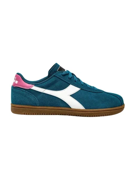 Sneakersy Diadora skórzane niebieskie