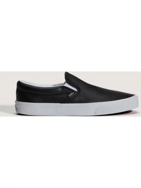 Buty do biegania vans Classic Slip-On Leather czarny 36 biały