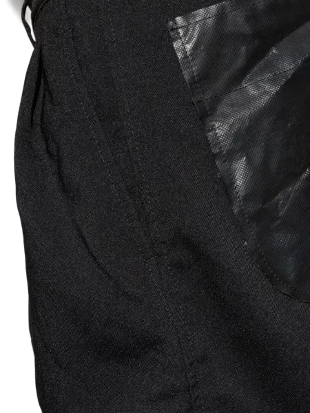 Pantaloni scurți Comme Des Garçons Shirt plisate negru