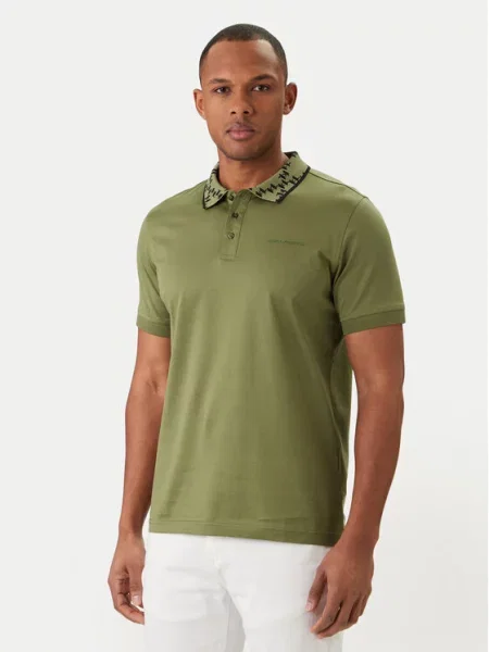 KARL LAGERFELD Polo majica zelena