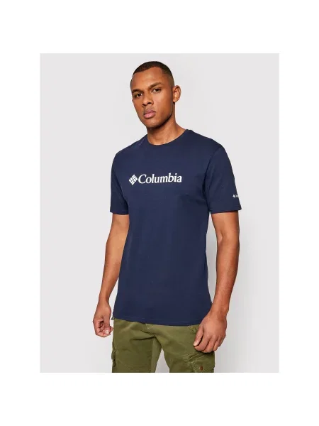 Columbia T-Shirt Csc Basic Logo™ Σκούρο Regular Fit μπλε
