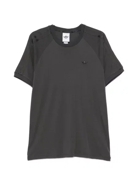 Tricou Adidas cu autograf gri