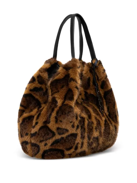 Geantă shopper Dkny maro