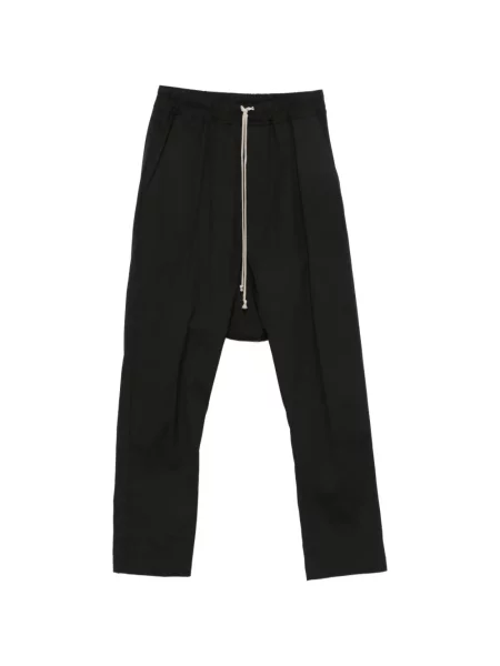 Húzózsinór nadrág Rick Owens fekete