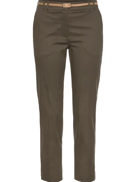 VIVANCE Chino kalhoty khaki