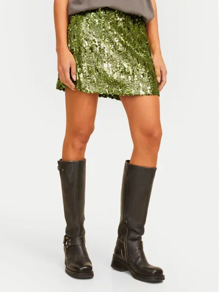 JJXX Fustă mini Tara verde