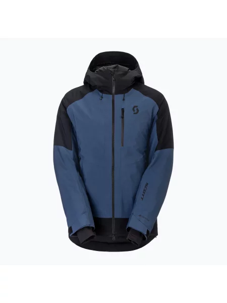 Geacă de schi pentru bărbați SCOTT Ultimate GTX dusk blue/black negru