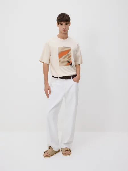 Футболка Reserved с принтом