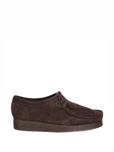 Sneakerși Clarks Originals din piele de căprioară maro